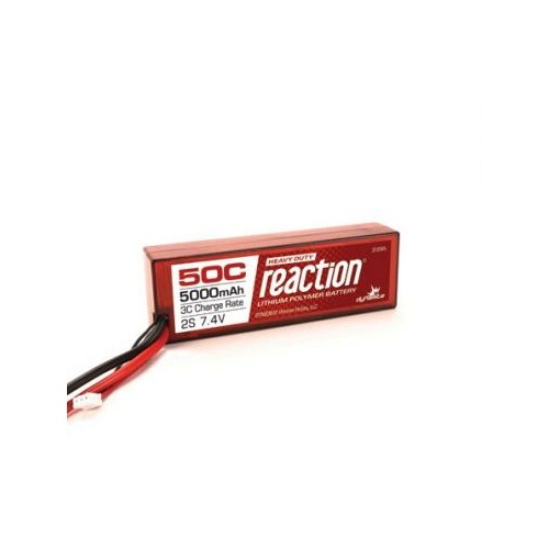 Dynamite 7.4V 5000Mah 2S 50C Hard Case Lipo Battery Ec5 - Dynb3810Ec