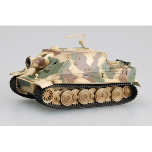 Easy Model 1/72 Sturmtiger Pzstumrkp 1001 (In Sand/Grey/Brown Camouflage) Assembled Model [36103]