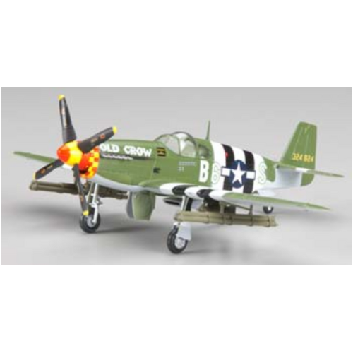Easy Model 1/72 P-51B Mustang Captain Clarence "Bud"Anderson 362nd FS 357FG Assembled Model [36358]