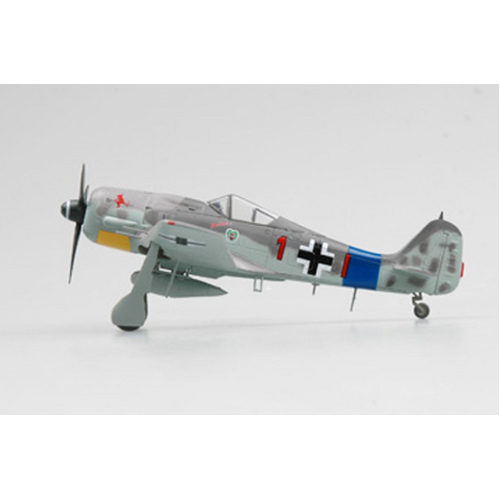 Easy Model 1/72 FW190 Focke Wulf A-8 ??RED 1? 12./JG 54, France Summer 1944. Assembled Model [36360]