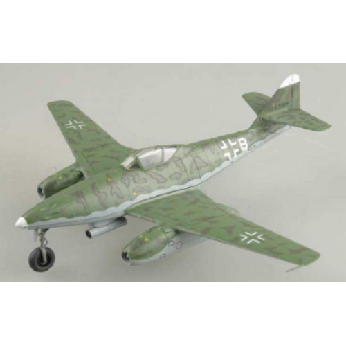 Easy Model 1/72 Me262 Messerschmitt A-2a, 9K+BH of 1./KG51, Base at Rheine Assembled Model [36405]