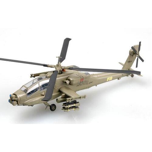 Easy Model 1/72 Helicopter - AH-64A Apache 2-227 Head Hunters IFOR Bosnia 1996 Model [37025]