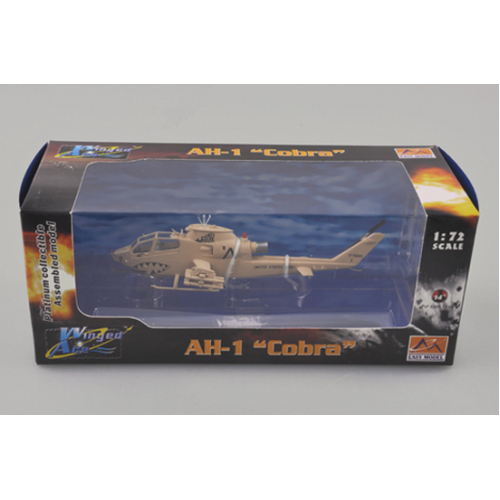 Easy Model 1/72 Helicopter - AH-1F Cobra ??Sand Shark" Assembled Model [37099]