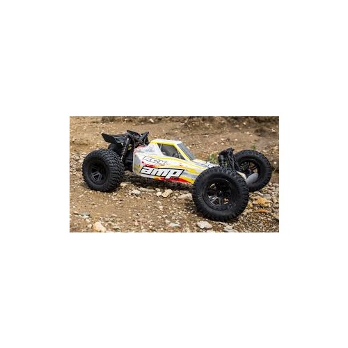 Ecx Amp 1:10 2WD Desert Buggy RTR White / Yellow - Ecx03029Aut2