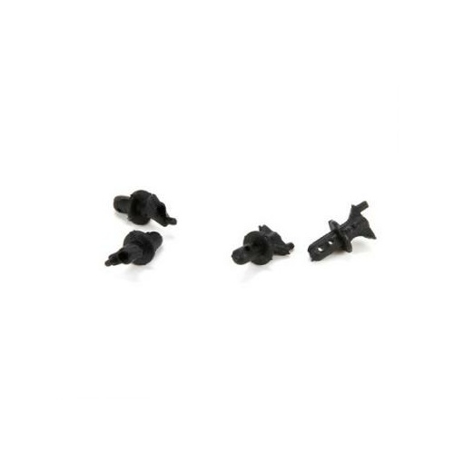 Ecx Body Post Set - 4 1:24 4WD Temper - Ecx201011