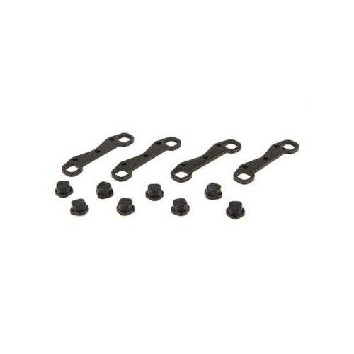 Ecx Front/Rear Toe Plates W/Inserts: 1:10 4WD All - Ecx231006