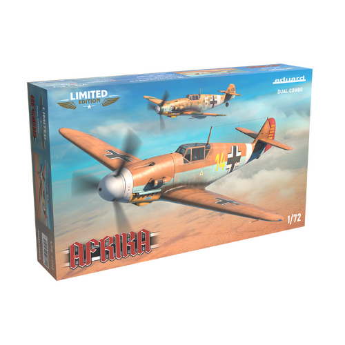 Eduard 1/72 Afrika Dual Combo Plastic Model Kit