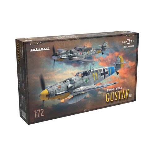 Eduard 1/72 Gustav Pt.1 Dual Combo Plastic Model Kit