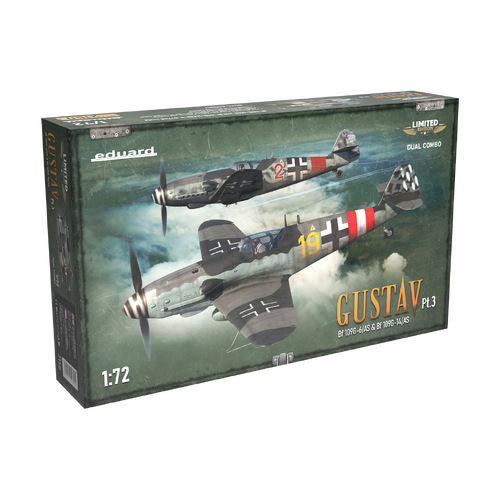 Eduard 1/72 Gustav Pt. 3 Dual Combo Plastic Model Kit