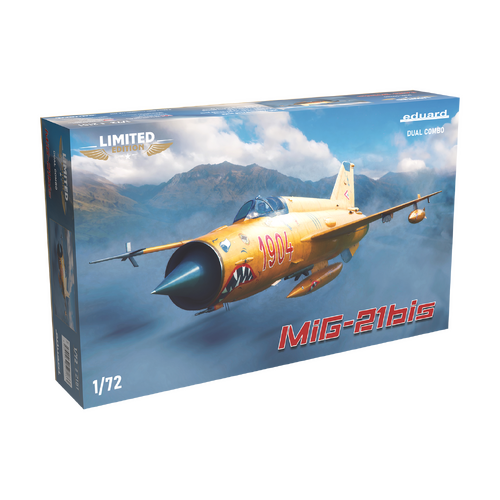 Eduard 1/72 MiG-21bis Dual Combo Plastic Model Kit