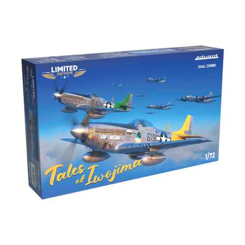 Eduard 1/72 Tales Of Iwojima Dual Combo Plastic Model Kit