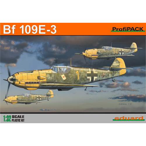 Eduard 1/32 Bf 109E-3 Plastic Model Kit