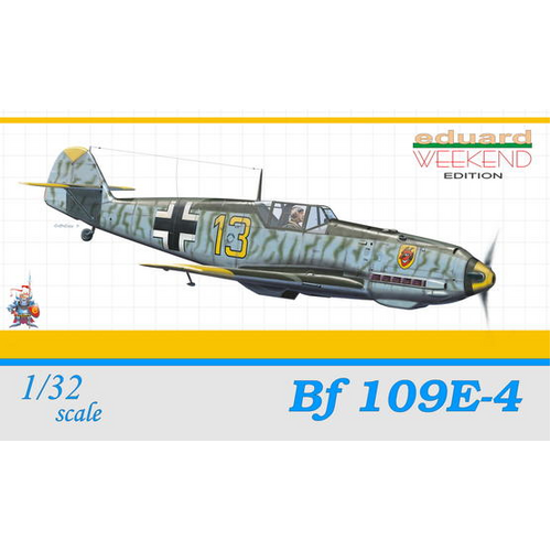 Eduard 1/32 Bf 109E-4 Plastic Model Kit