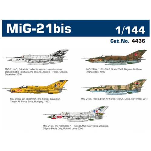 Eduard 1/144 MiG-21bis Plastic Model Kit