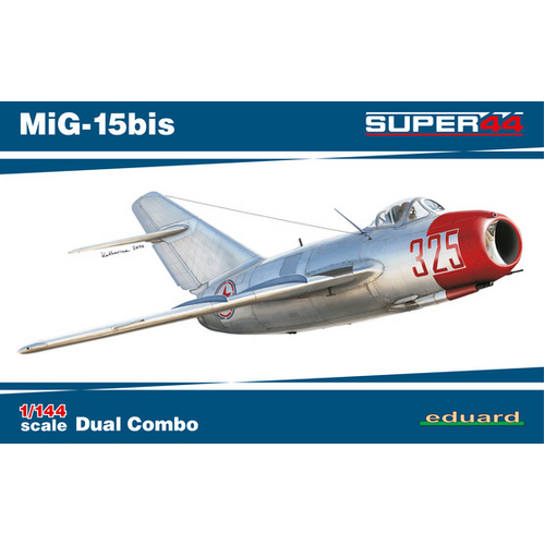 Eduard 1/144 MiG-15bis DUAL COMBO Plastic Model Kit