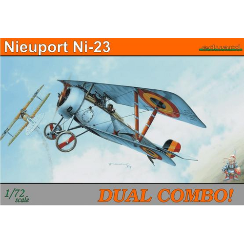 Eduard 1/72 Nieuport Ni-23 DUAL COMBO Plastic Model Kit