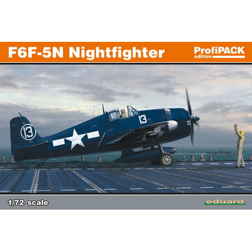 Eduard 1/72 F6F-5N Nightfighter Plastic Model Kit