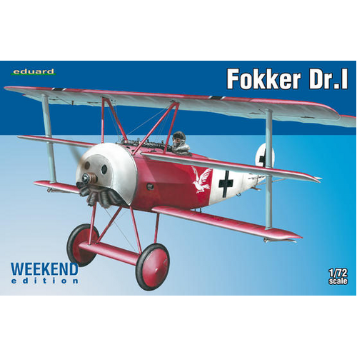 Eduard 1/72 Fokker Dr.I Plastic Model Kit