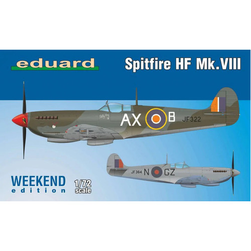 Eduard 1/72 Spitfire HF Mk.VIII Plastic Model Kit