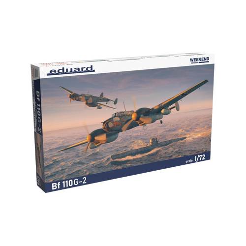 Eduard 1/72 Bf 110G-2 Plastic Model Kit
