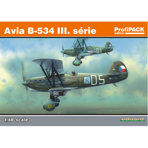 Eduard 1/48 Avia B-534 III. serie (Reedition) Plastic Model Kit