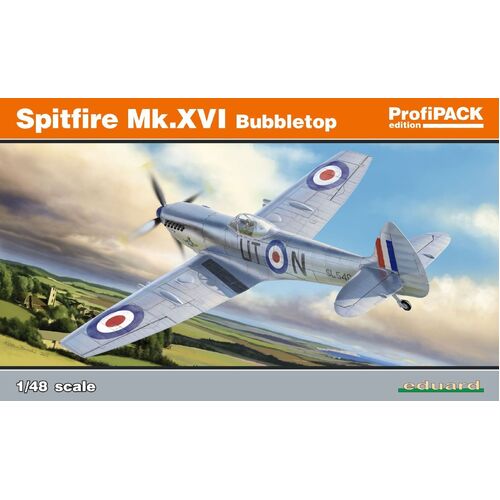 Eduard 1/48 Spitfire Mk.XVI Bubbletop Plastic Model Kit
