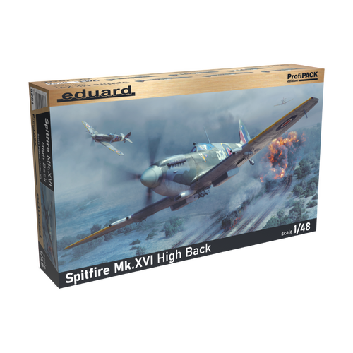 Eduard 1/48 Spitfire Mk.XVI High Back Plastic Model Kit