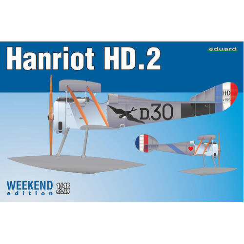 Eduard 1/48 Hanriot HD.2 Plastic Model Kit