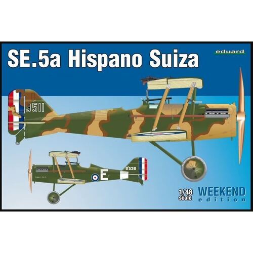 Eduard 1/48 SE.5a Hispano Suiza Plastic Model Kit