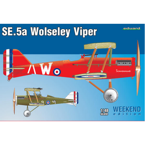 Eduard 1/48 SE.5a Wolseley Viper Plastic Model Kit