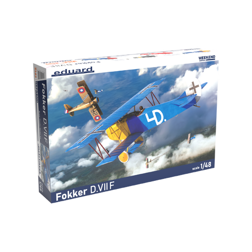 Eduard 1/48 Fokker D.VIIf Plastic Model Kit