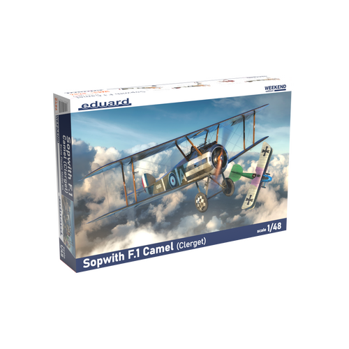 Eduard 1/48 Sopwith F.1 Camel (Clerget) Plastic Model Kit