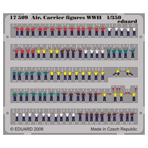 Eduard 1/350 Air.Carrier Figures WWII Photo etched parts