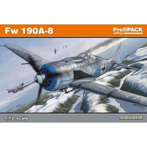 Eduard 1/72 Fw 190A-8 Plastic Model Kit