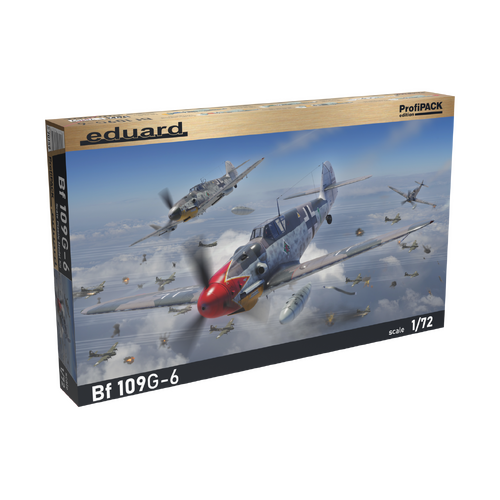 Eduard 1/72 Bf 109G-6 Plastic Model Kit