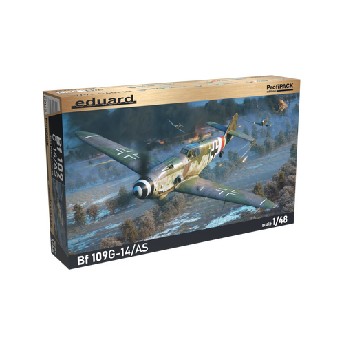 Eduard 1/48 Bf 109G-14/As Plastic Model Kit