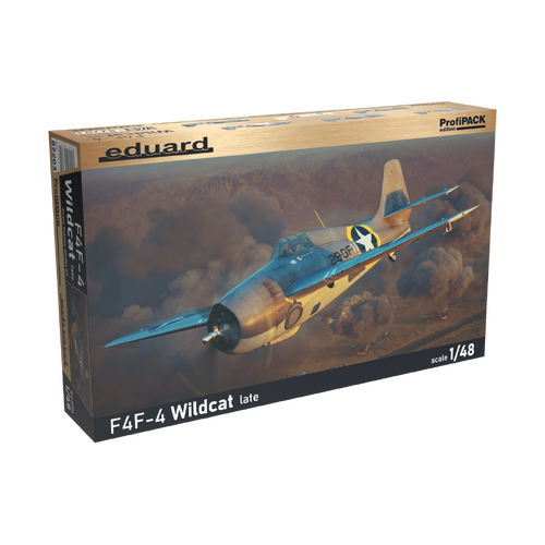 Eduard 1/48 F4F-4 Wildcat Late Plastic Model Kit