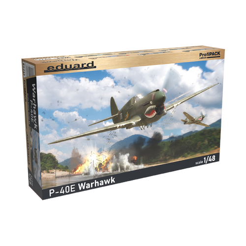 Eduard 1/48 P-40E Warhawk Plastic Model Kit