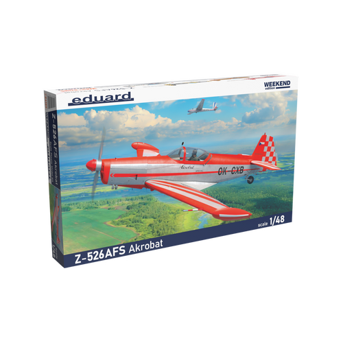 Eduard 1/48 Z-526AFS Akrobat Plastic Model Kit [84185]