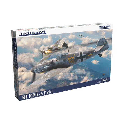 Eduard 1/48 Bf 109G-6 Erla Plastic Model Kit