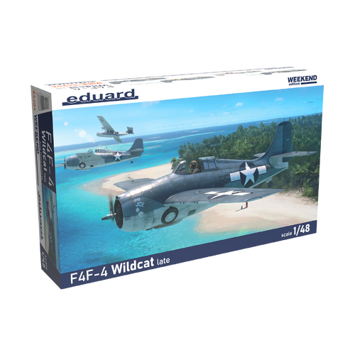 Eduard 1/48 F4F-4 Wildcat Late Plastic Model Kit