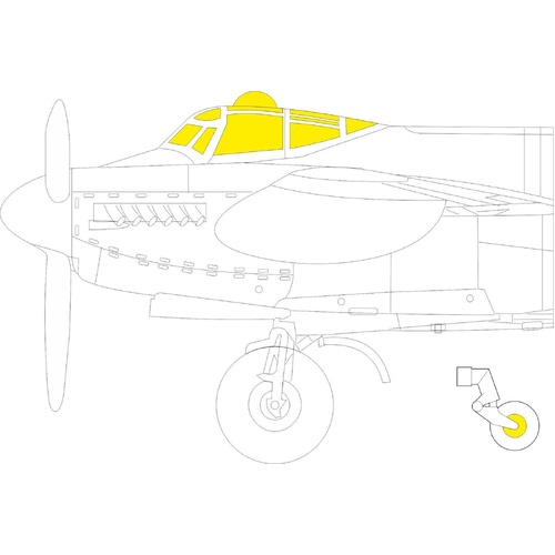 Eduard 1/72 Mosquito PR.XVI Mask