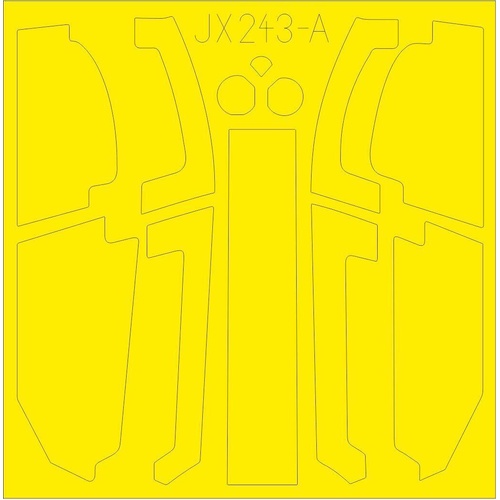 Eduard 1/35 AH-1Z TFace masking sheet (ACADEMY)