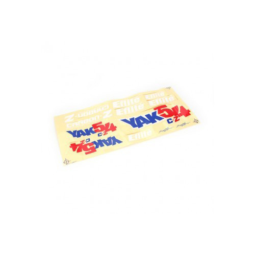 E-Flite Decal Sheet: Yak 54 C-Z - Efl1008022