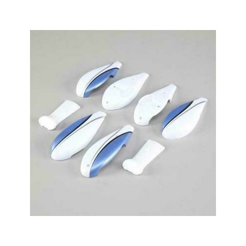 E-Flite Cirrus Sr-22T Wheel Pants Set And Undercarriage Foam - Efl5958