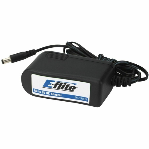 E-Flite Ac To 6V Dc 1.5-Amp Power Supply - Eflc1005