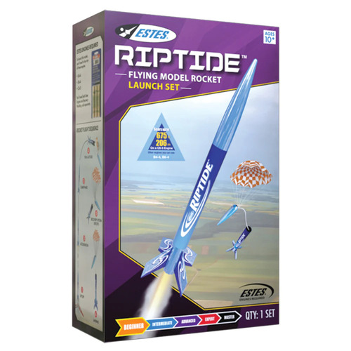 Estes Riptide Beginner Model Rocket Launch Set [1403]