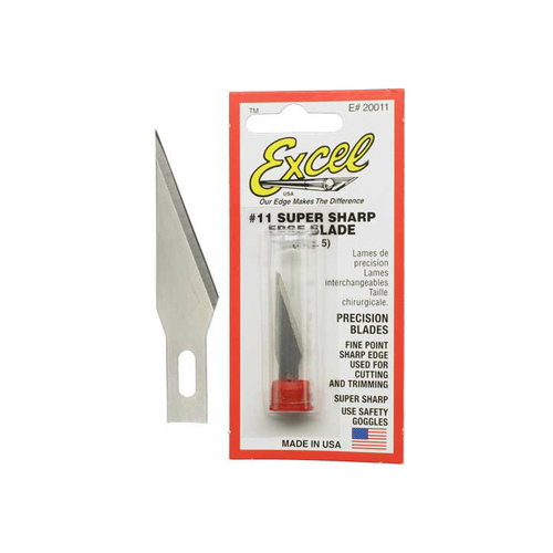 Excel No11 Double Honed Knife Blade - 5 - Ex 20011