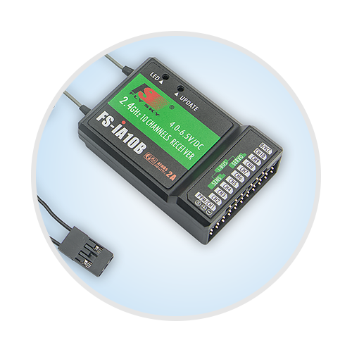 IA10B Receiver to suit FS-i10 radio