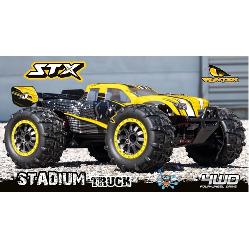 FUNTEK 1/12TH SCALE 4WD 540 BRUSHED HIGH SPEED MONSTER TRUCK - FTK-STX